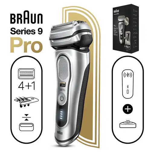 Braun Series 9 Pro 81744531 afeitadora Máquina de afeitar de láminas Recortadora P