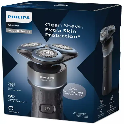 Philips Shaver 5000X series X5006/00 Afeitadora eléctrica Wet & Dry