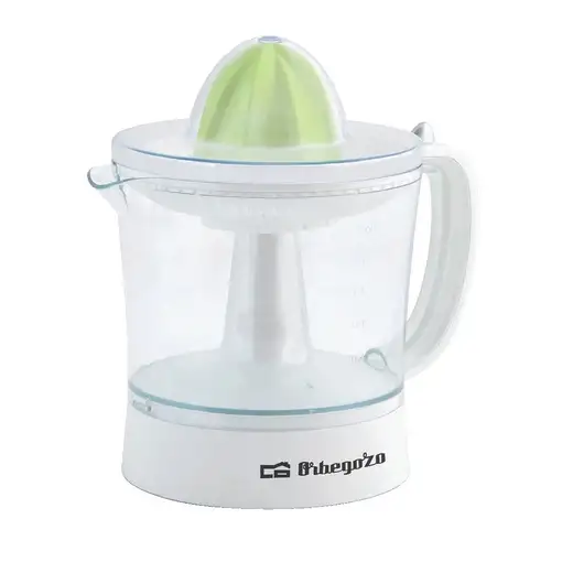 Orbegozo EP 2210 prensa de cítricos eléctricos 1 L 25 W Verde, Transparente, Blanc