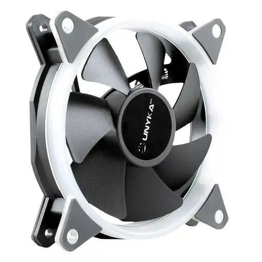 UNYKAch CAndy 20 Carcasa del ordenador Ventilador 12 cm Negro