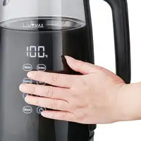ELDOM C530 NEVO tetera eléctrica 1,7 L 2200 W Negro, Transparente