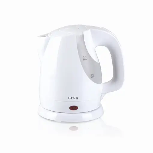 Haeger EK-13W.006B tetera eléctrica 0,9 L 1300 W Blanco