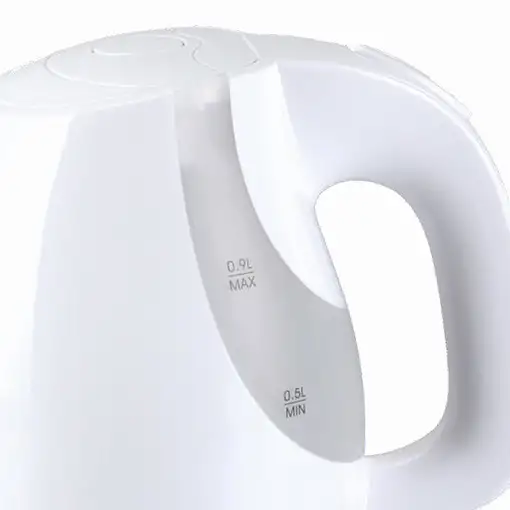 Haeger EK-13W.006B tetera eléctrica 0,9 L 1300 W Blanco