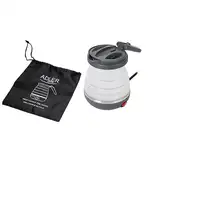 Adler AD 1279 tetera eléctrica 0,6 L 750 W Negro, Blanco