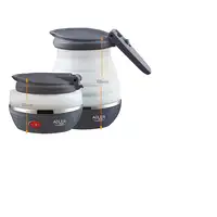 Adler AD 1279 tetera eléctrica 0,6 L 750 W Negro, Blanco