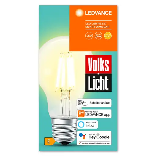 LEDVANCE SMART+ Bombilla inteligente Bluetooth 6 W