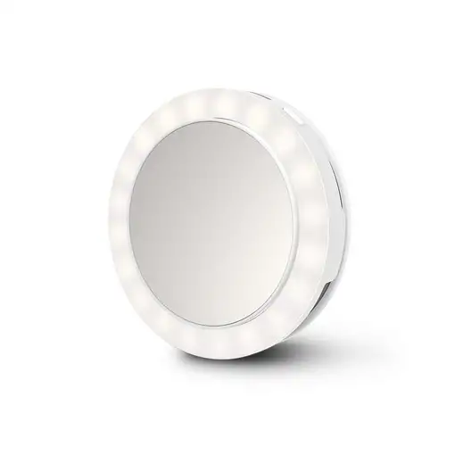 Ecomed 23603 espejo para maquillaje Independiente Alrededor Blanco