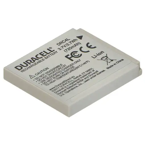 Duracell DRC4L batería para cámara/grabadora Ión de litio 720 mAh
