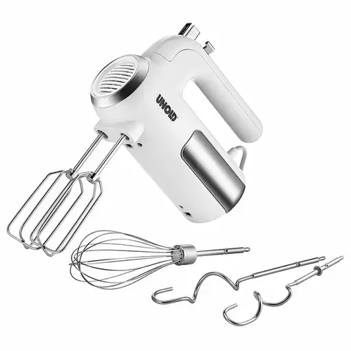 Unold 78710 batidora Batidora de mano 450 W Cromo, Blanco