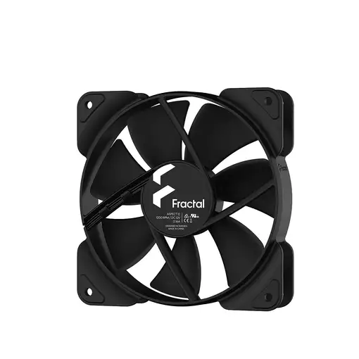 Fractal Design Aspect 12 Carcasa del ordenador Ventilador 12 cm Negro 1 pieza(s)