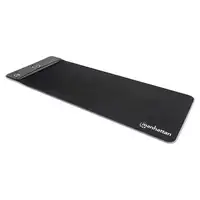 Manhattan Mousepad Gaming tamaño XXL con luz LED y Cargador Inalámbrico