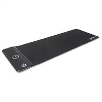 Manhattan Mousepad Gaming tamaño XXL con luz LED y Cargador Inalámbrico