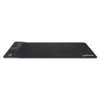 Manhattan Mousepad Gaming tamaño XXL con luz LED y Cargador Inalámbrico