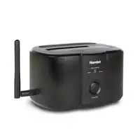 Hamlet HXDDWIFI base de conexión para disco duro Negro