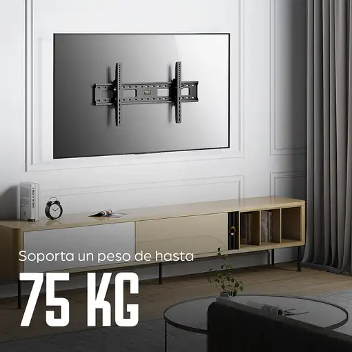 Manhattan Soporte de pared para TV/monitores (Inclinable), para pantallas de 37'' a