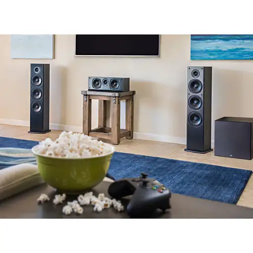 Polk Audio T50 altavoz De 2 vías Negro Alámbrico 150 W