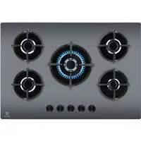 Electrolux EGG75372M Espejo Integrado 75 cm Encimera de gas 5 zona(s)