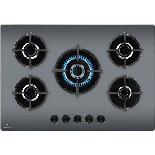 Electrolux EGG75372M Espejo Integrado 75 cm Encimera de gas 5 zona(s)