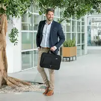 DICOTA Eco Top Traveller PRO 35,8 cm (14.1'') Maletín Toploader Negro