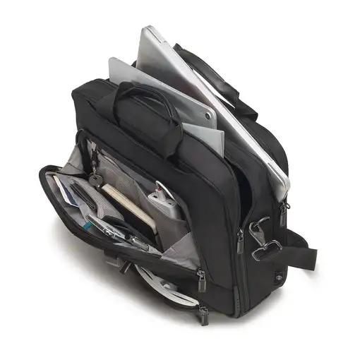 DICOTA Eco Top Traveller PRO 35,8 cm (14.1'') Maletín Toploader Negro