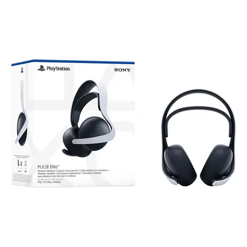 Sony PULSE Elite Auriculares Inalámbrico Diadema Juego Bluetooth Negro, Blanco