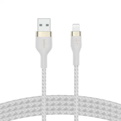 Belkin CAA010BT1MWH cable de conector Lightning 1 m Blanco