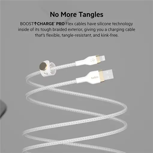 Belkin CAA010BT1MWH cable de conector Lightning 1 m Blanco
