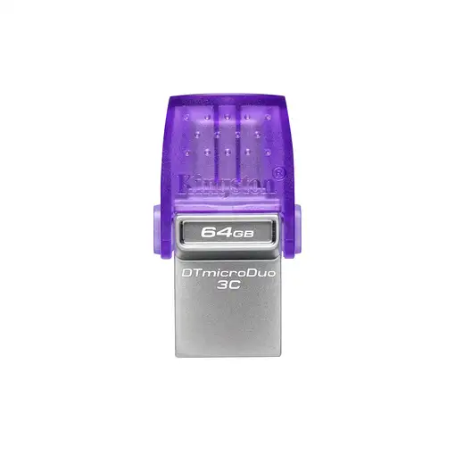 Kingston Technology DataTraveler 64GB microDuo 3C 200MB/s dual USB-A + USB-C