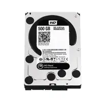 Western Digital Black disco duro interno 500 GB 7200 RPM 64 MB 3.5" Serial ATA III