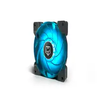 NOX H-SYNC Carcasa del ordenador Ventilador 12 cm Negro, Transparente