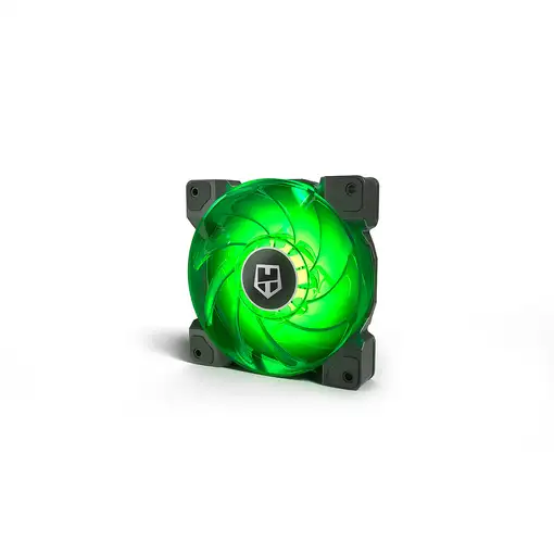 NOX H-SYNC Carcasa del ordenador Ventilador 12 cm Negro, Transparente