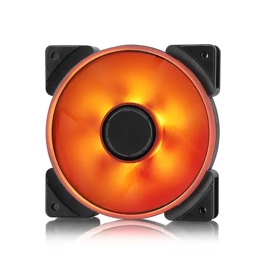 Fractal Design Prisma AL-12 PWM Carcasa del ordenador Ventilador 12 cm Negro, Blan