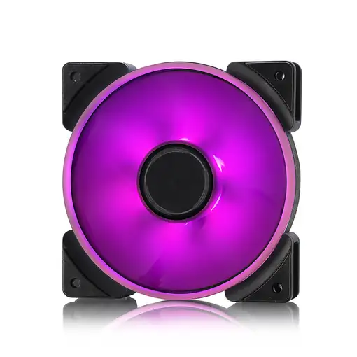 Fractal Design Prisma AL-12 PWM Carcasa del ordenador Ventilador 12 cm Negro, Blan