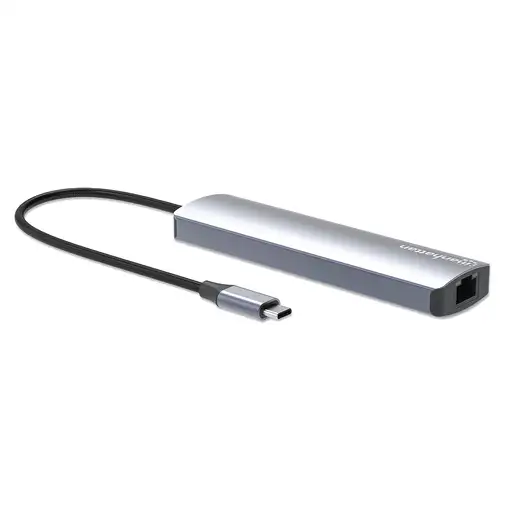 Manhattan 153966 base para portátil y replicador de puertos Alámbrico USB 3.2 Gen