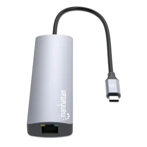 Manhattan 153966 base para portátil y replicador de puertos Alámbrico USB 3.2 Gen