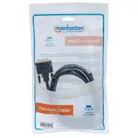Manhattan 152150 adaptador de cable de vídeo 1,8 m Mini DisplayPort DVI-D Negro