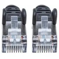 Intellinet 740814 cable de red Negro 2 m Cat7 S/FTP (S-STP)
