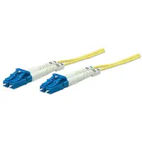 Intellinet 471893 Cable de fibra óptica e InfiniBand 3 m LC Amarillo
