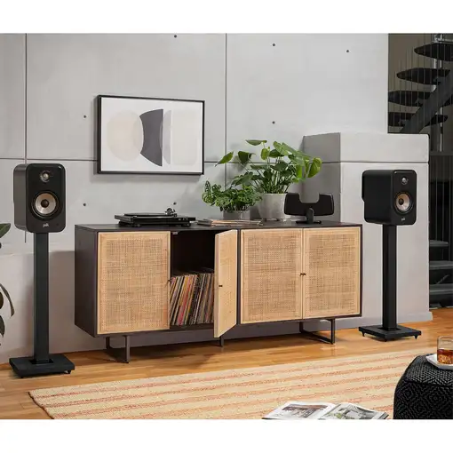 Polk Audio SIGS20ELBK altavoz De 5 vías Negro Alámbrico