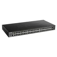D-Link DGS-1250-52X switch Gestionado L3 Gigabit Ethernet (10/100/1000) Negro