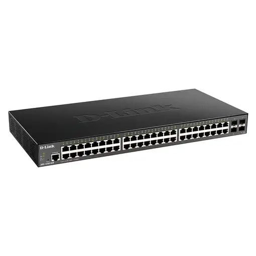 D-Link DGS-1250-52X switch Gestionado L3 Gigabit Ethernet (10/100/1000) Negro