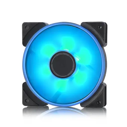 Fractal Design Prisma AL-12 3P Carcasa del ordenador Ventilador 12 cm Negro, Blanc