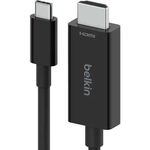 Belkin AVC012bt2MBK 2 m USB Tipo C HDMI Negro