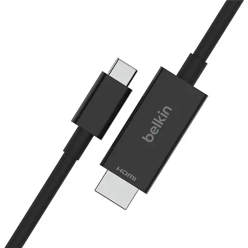 Belkin AVC012bt2MBK 2 m USB Tipo C HDMI Negro