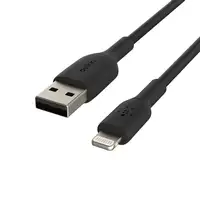Belkin CAA001BT3MBK cable de conector Lightning 3 m Negro