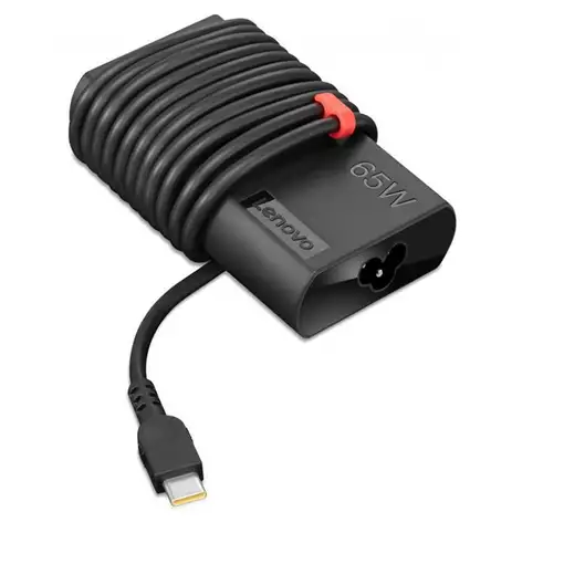 Lenovo 4X20V24678 adaptador e inversor de corriente Interior 65 W Negro