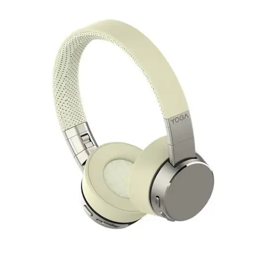 Lenovo Yoga Auriculares Inalámbrico y alámbrico Diadema Bluetooth Crema de color,