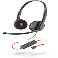 POLY Blackwire C3220 Auriculares Alámbrico Diadema Oficina/Centro de llamadas USB