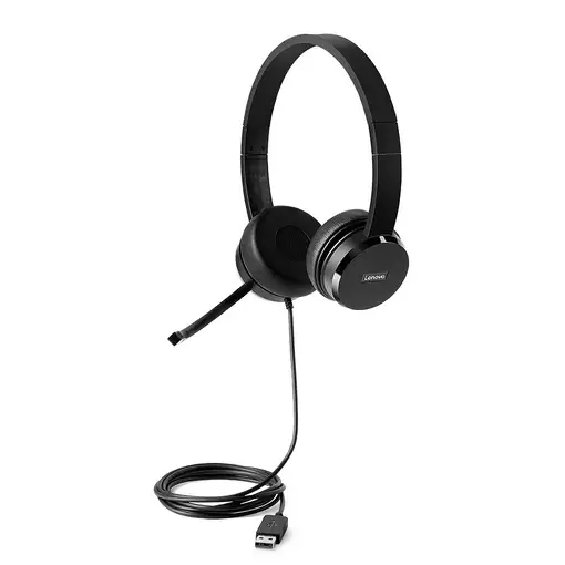 Lenovo 4XD0X88524 auricular y casco Auriculares Alámbrico Diadema Oficina/Centro d