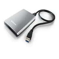 Verbatim Disco Duro Portátil Store 'n' Go USB 3.0 de 1 TB en color Plateado